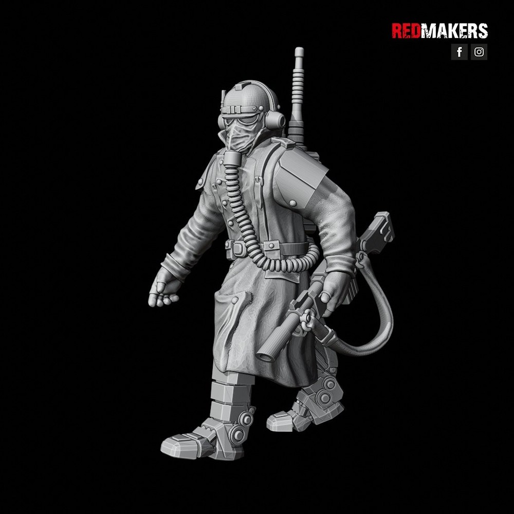 DEATH DIVISION INFANTRY RADIO OPERATOR