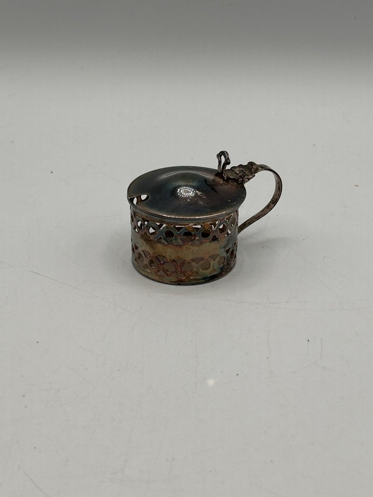 Vintage APEX Silver Plated Small Mustard Cup CPNS