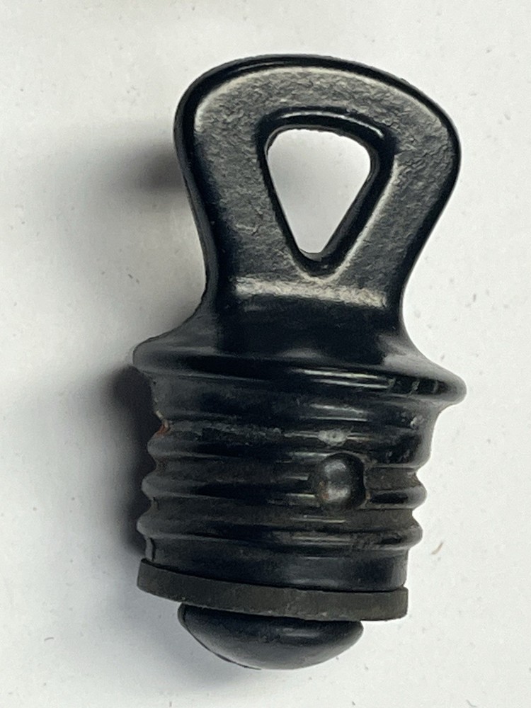 Original Military Canteen Stopper Bakelite Stoneware Cork