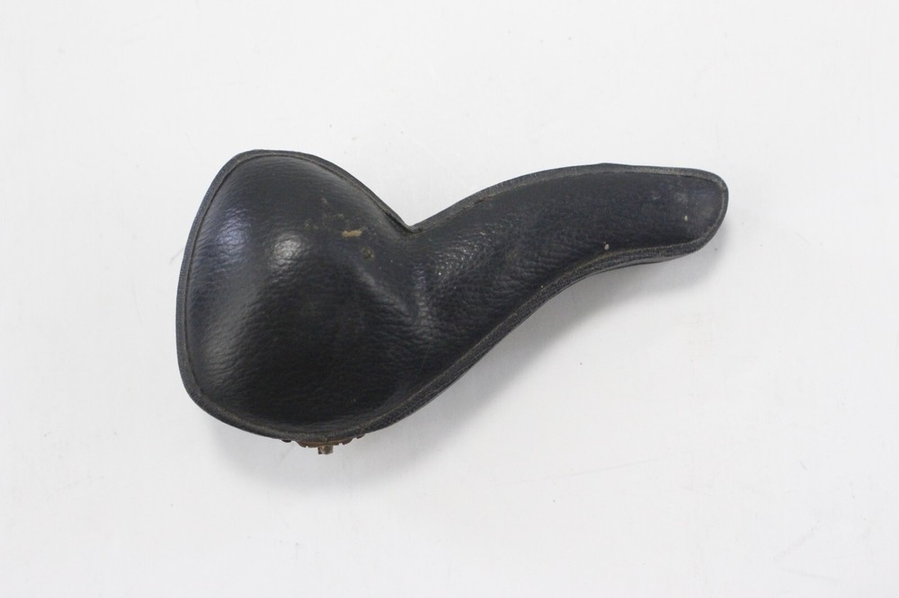SMS Meerschaum Pipe with Case Bison Bull
