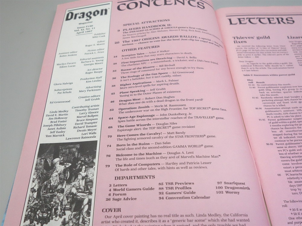 Dragon Magazine: Issue # 120 (TSR)