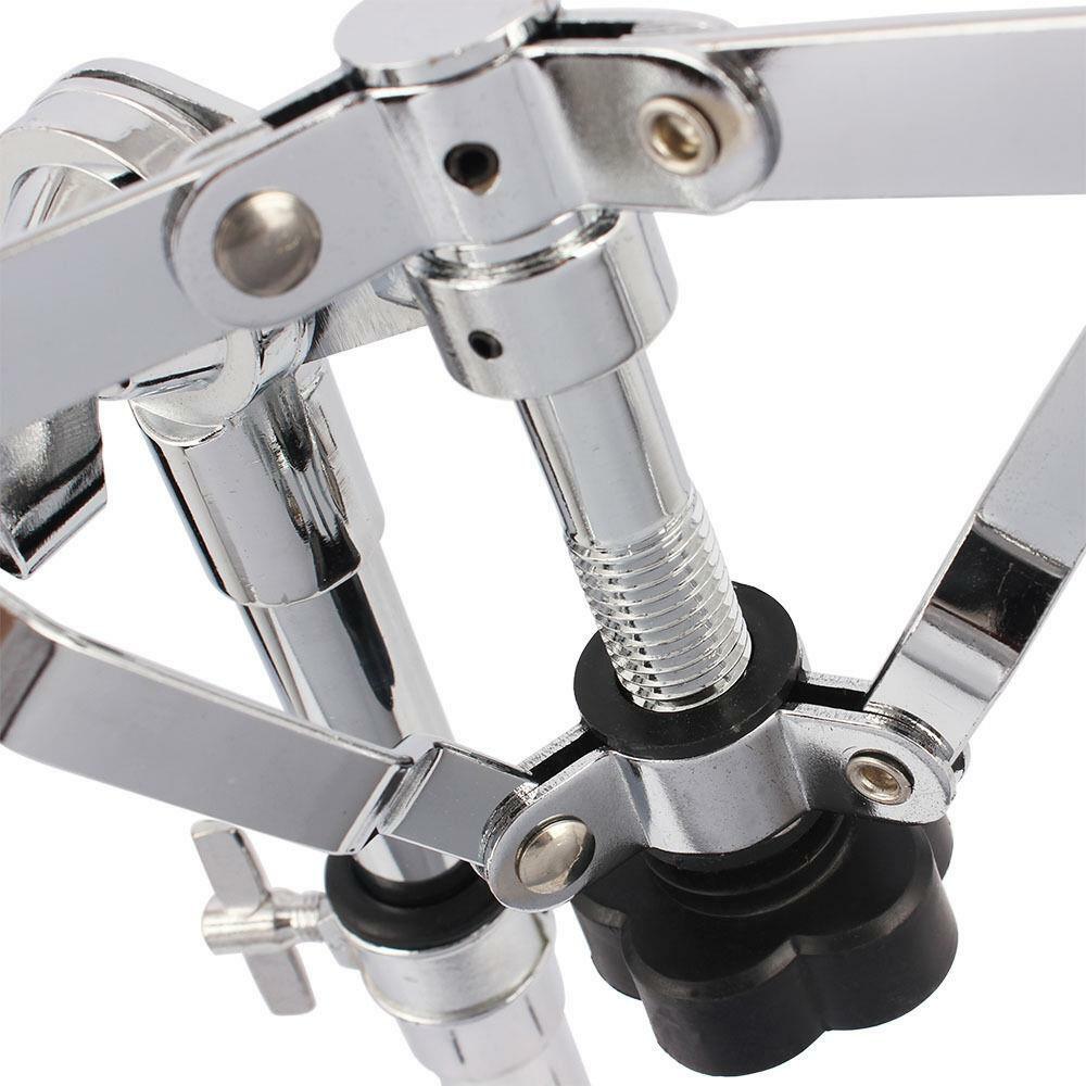 New Silver Snare Drum Stand - Heavy Duty Hardware Percussion