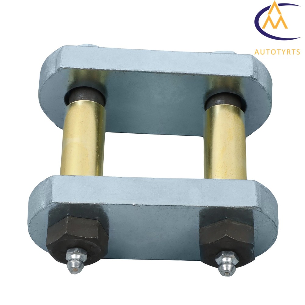 Heavy Duty Greasable Trailer Shackle Spring Kit 2.25" For Tandem Axle UO12-016