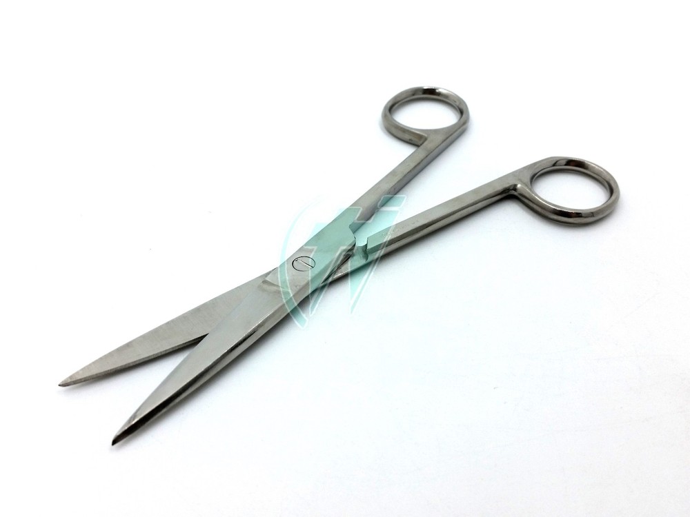 OPERATING DISSECTING SCISSORS 6.5" STRAIGHT SHARP SHARP TIP SURGICAL INSTRUMENT