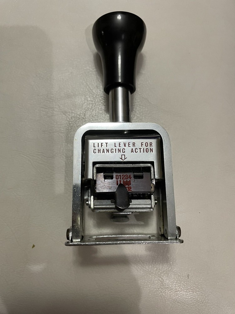 Ertan Model 188 Automatic Numbering Machine