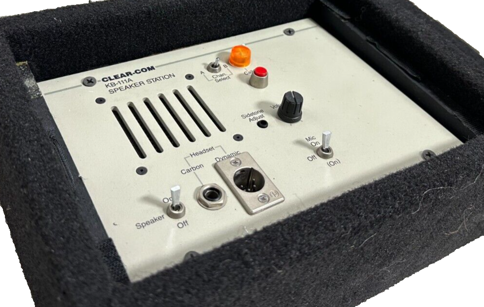 Clear-Com KB-111A Intercom Speaker Station #1038 (One)THS