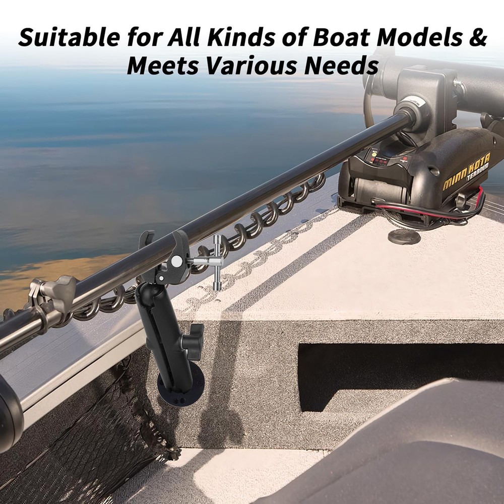 Trolling Motor Stabilizer Mount Support for Minn kota Terrova/Riptide Terrova...