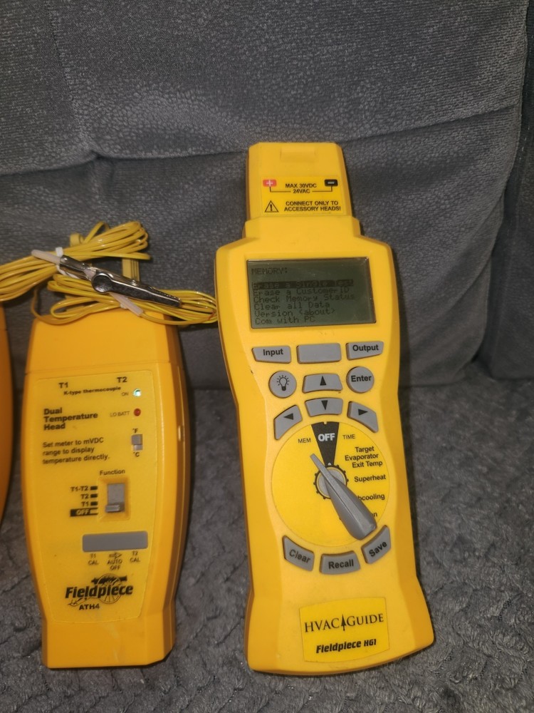 Fieldpiece HG1 HVAC Guide System Analyzer and Dual-Temperature Head