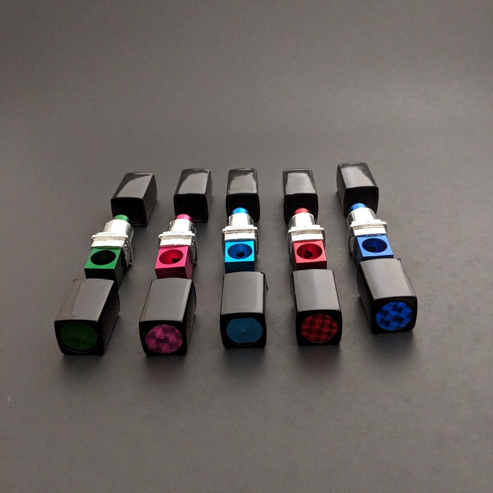 1 Metal lipstick pipe