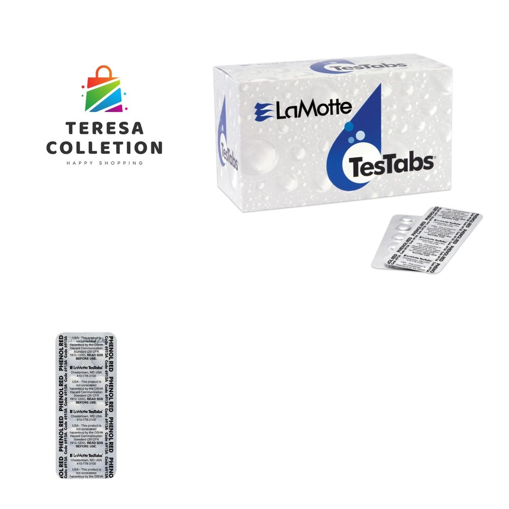 6915A Visual Grade Phenol Red pH  Tabs, 1000 ct.