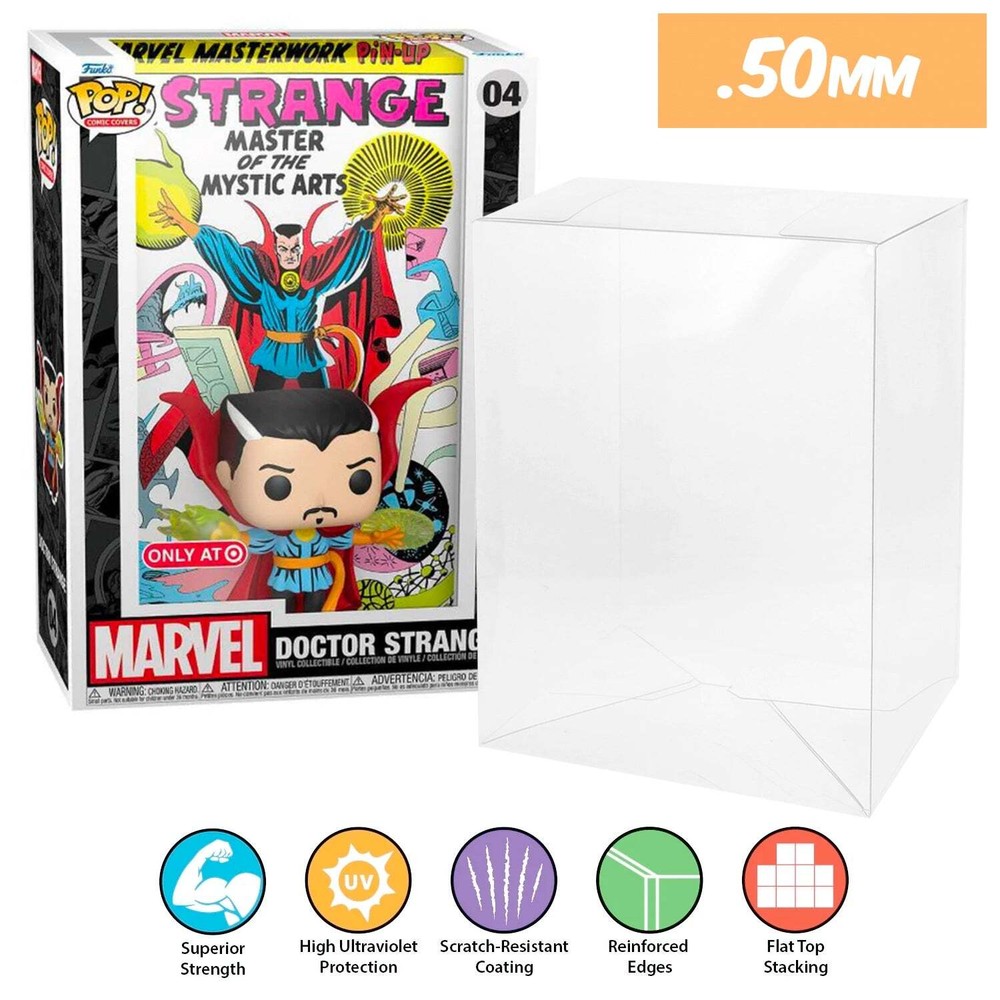 0.50mm POP PROTECTOR for Superman Comic Covers Funko Pop