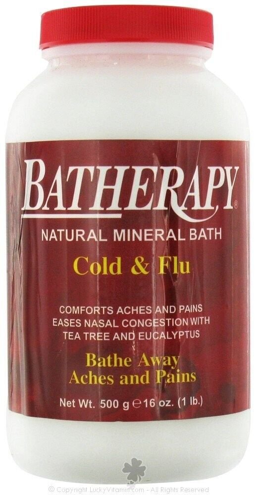 Batherapy Cold & Discomforts Bath Salts-16, Oz. NEW