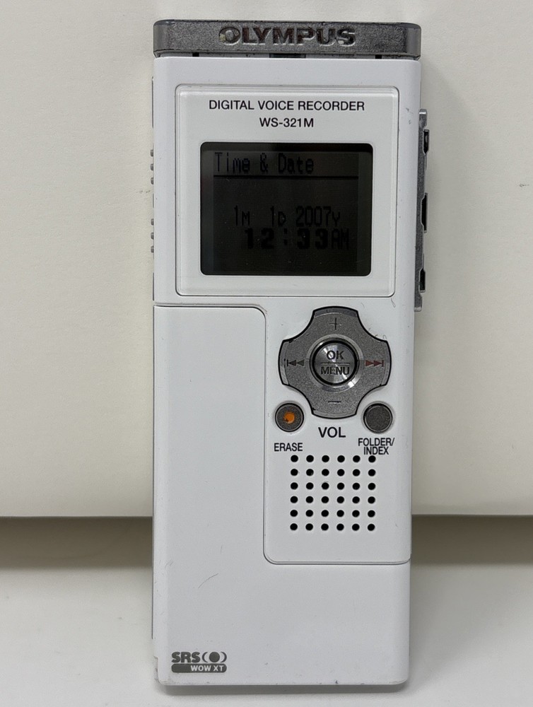 Olympus Digital Voice Recorder WS-321M Works