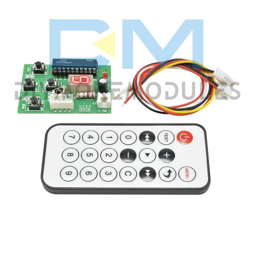 Stepper Motor Driver Controller Board Speed Adjustable with Remote Control RC