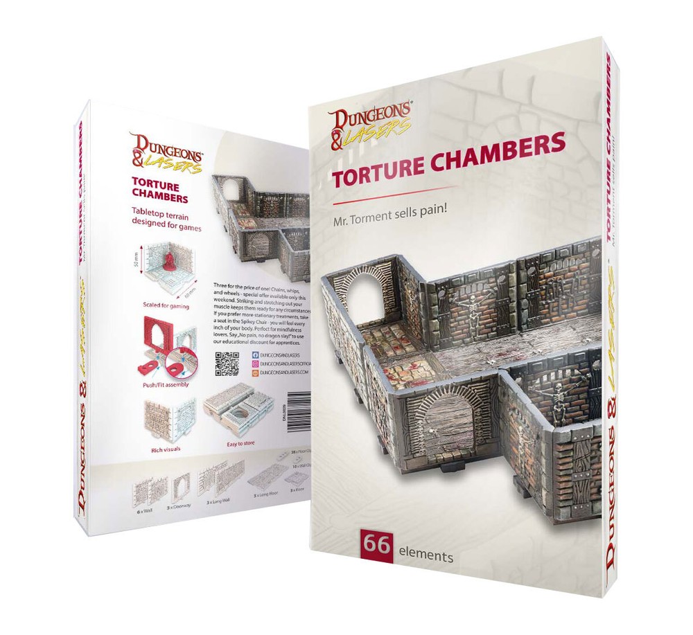 Dungeons & Lasers: Torture Chambers | 5E Compatible