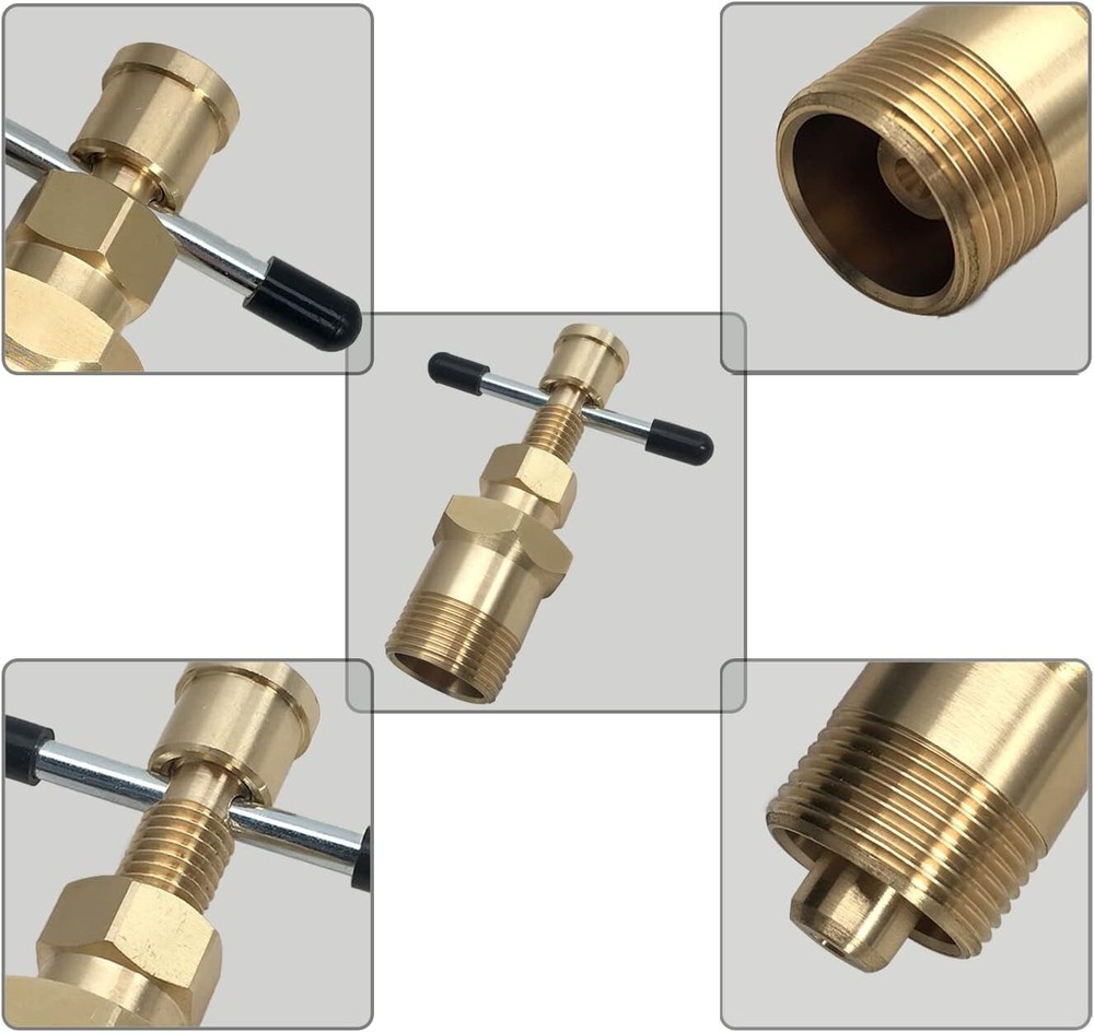 Pipe Olive Removal Tool Compression Ring Sleeve Extractor Ferrule Puller Wrench