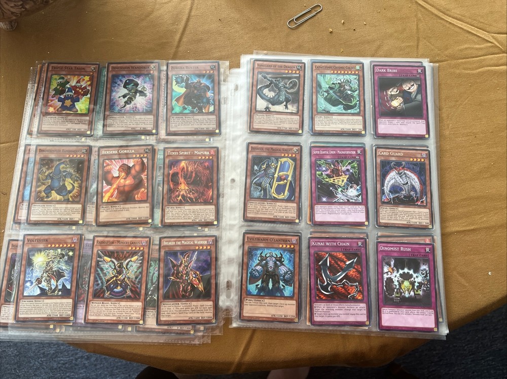 🔥🔥🔥🔥Yugioh 11 Page Binder Collection