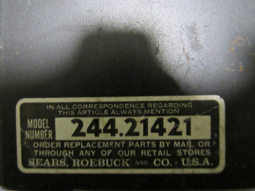 Vintage Sears Automotive Analyzer