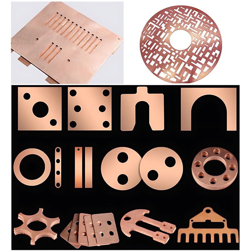Copper Sheet Strip Thickness 0.01mm-1mm Width 100mm-400mm Flexible Pure Copper