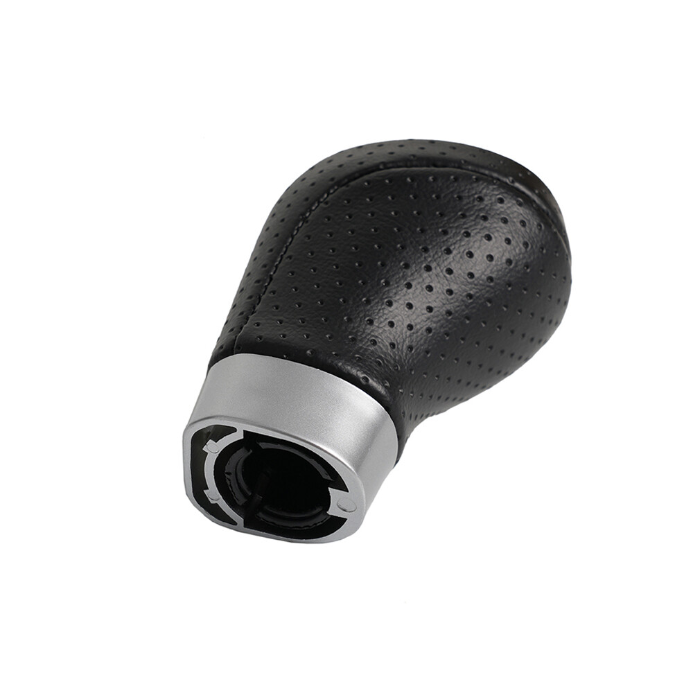 6 Speed Shift Knob Black PU Leather For BMW E36 E46 M3 Z4 3.0 E90 E91 E92 M5 E39
