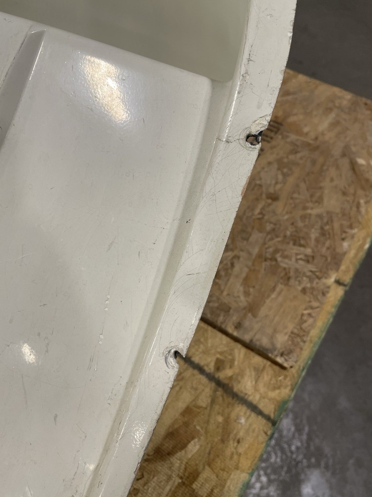 Aircraft Interior Hat Rack/Baggage Shelf Panel