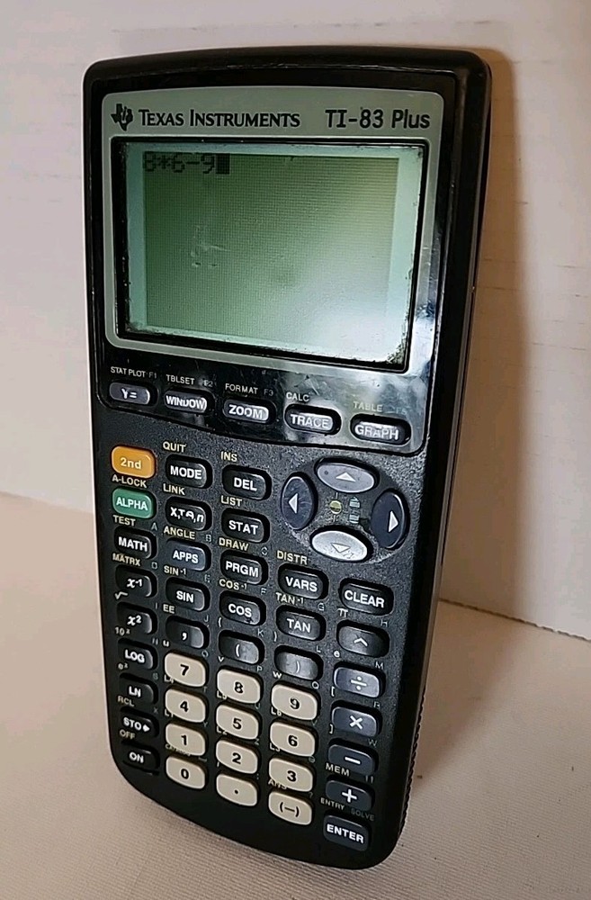 Texas Instruments TI-83 Plus Graphing Calculator - Black