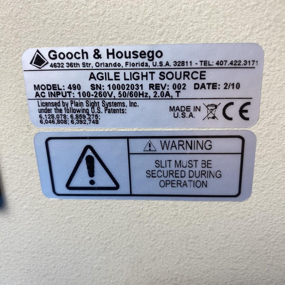 Optronics Gooch & Housego Agile Light Source OL - 490