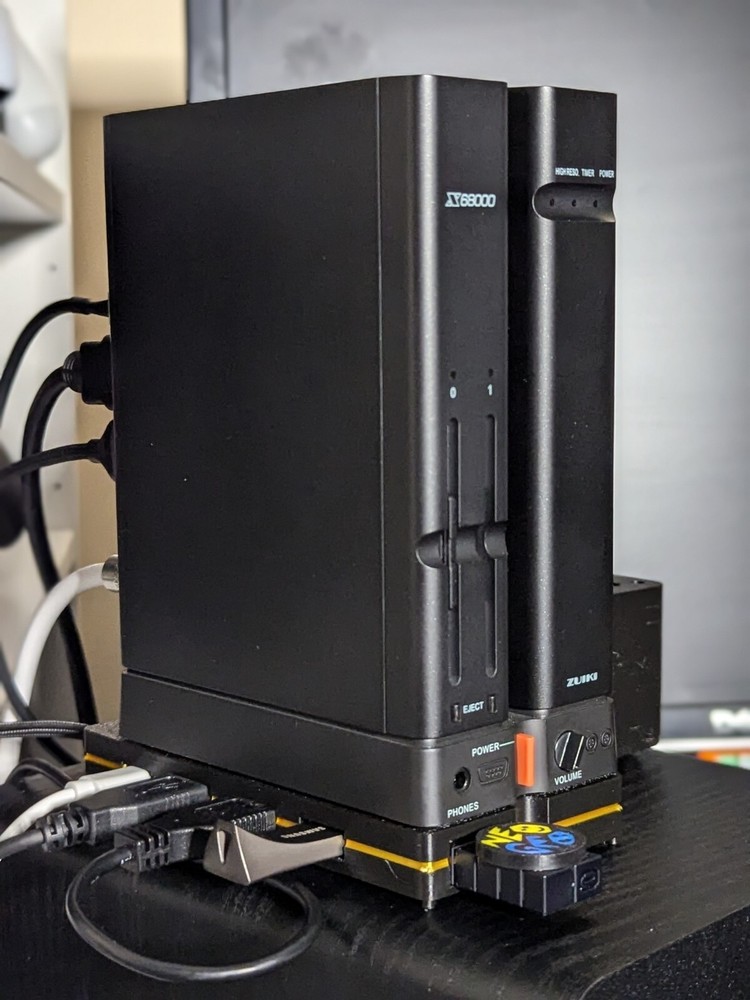 X68000z Accessory Pack - Disk Box, USB Hub Case And Coasters