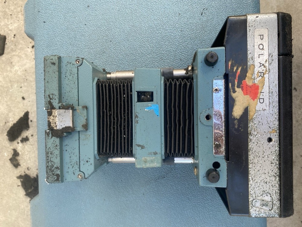 Polaroid Tektronix C-30A Macro Microscope Scientific Camera, Manual, Case