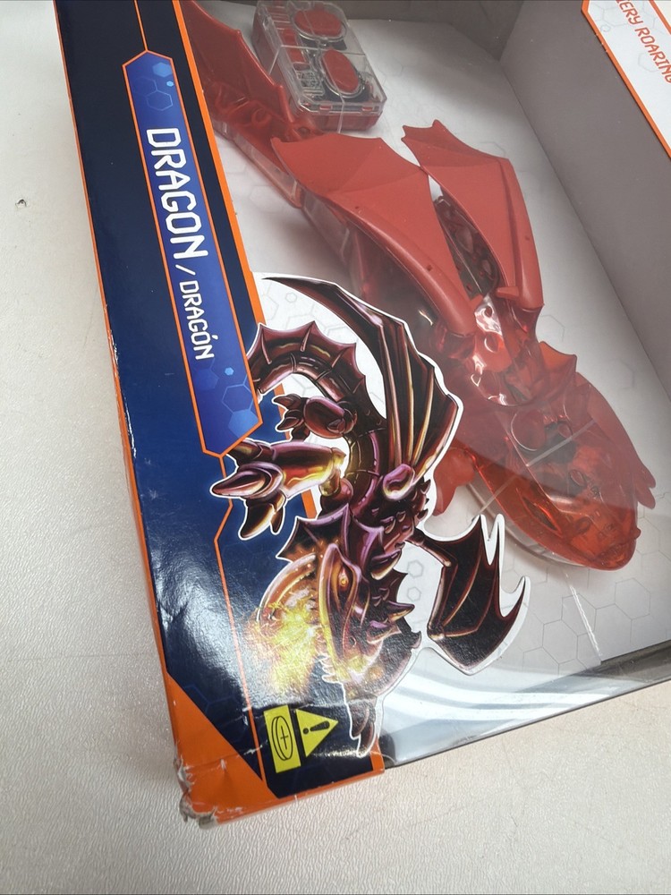 HEX Bots Remote Control Dragon With Adjustable Wings Rotating Paws Flexible 🔥