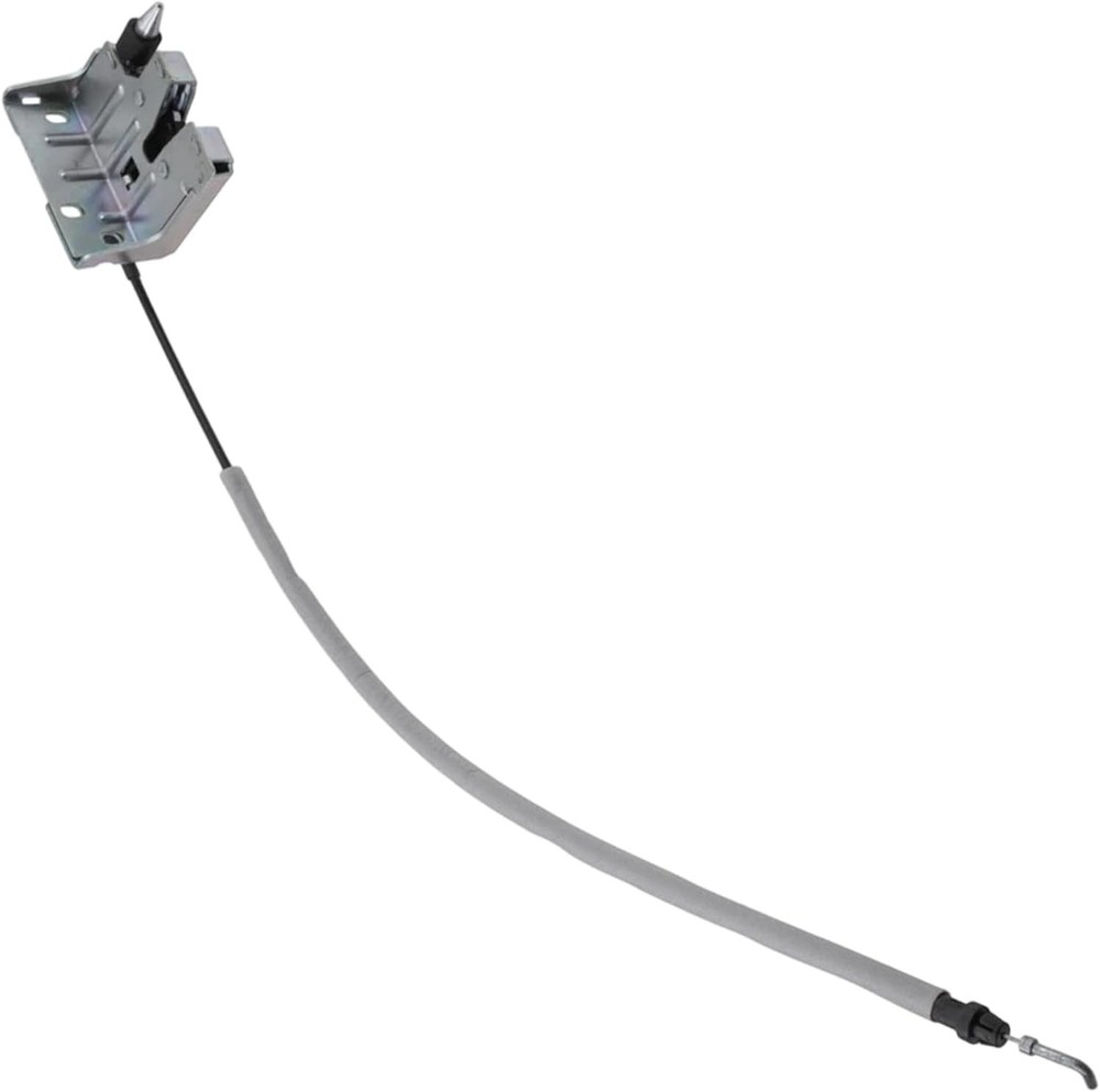 Rear Door Lower Latch Lock with Release Control Cable Assembly Left Driver Side