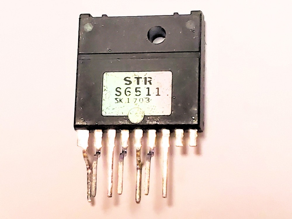 STRS6511 "Original" Sanken  Voltage Regulator  7P ZIP 1  pc