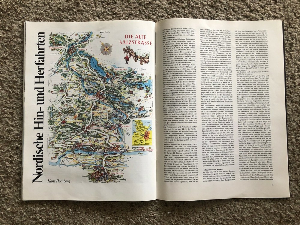 Oct. 1969 BMW Journal large catalogue.