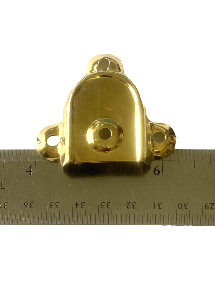 Trunk Handle Loop For Camel Back Steamer Brass Plated Pair