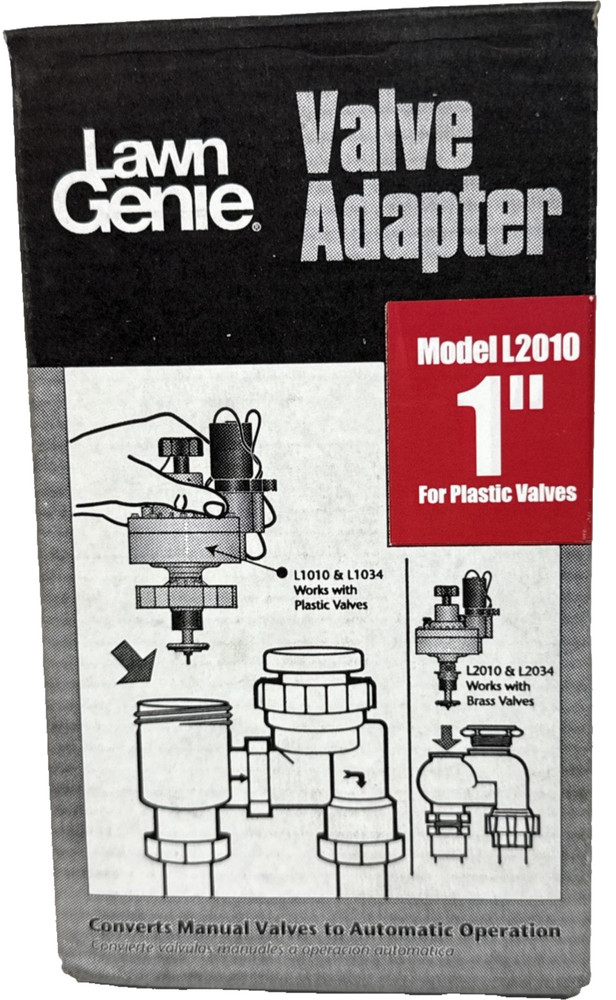 Lawn Genie L2010 150 PSI Adjustable Flow Control Valve Adapter 1 in. Inlet New