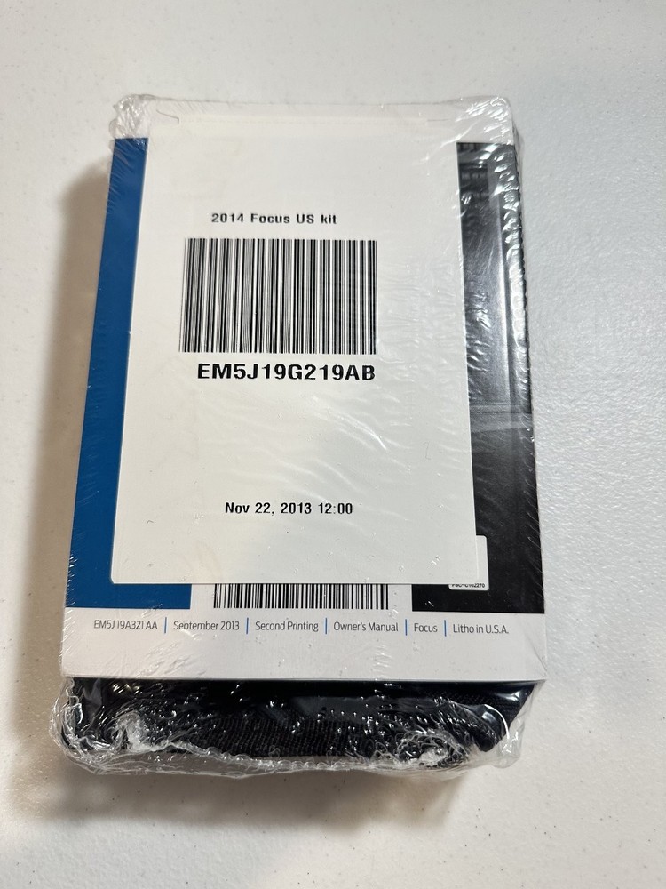 2014 Ford Focus Owner's Manual Set
