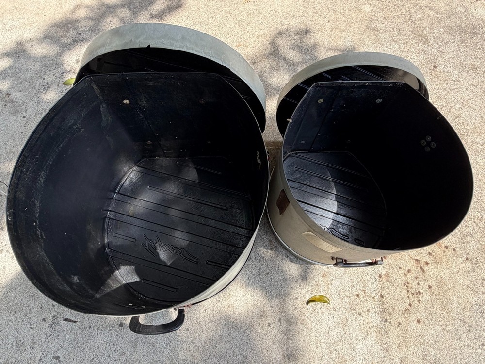2 Impact drum cases with strap & handle 15" & 18"