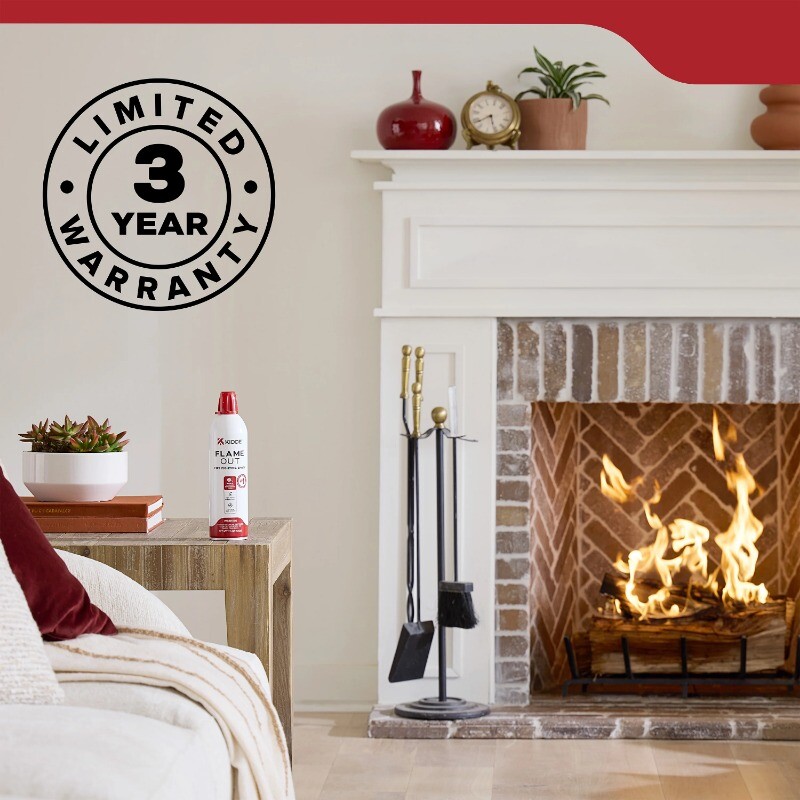 Kidde Flame Out Fire Extinguisher, Aerosol Spray