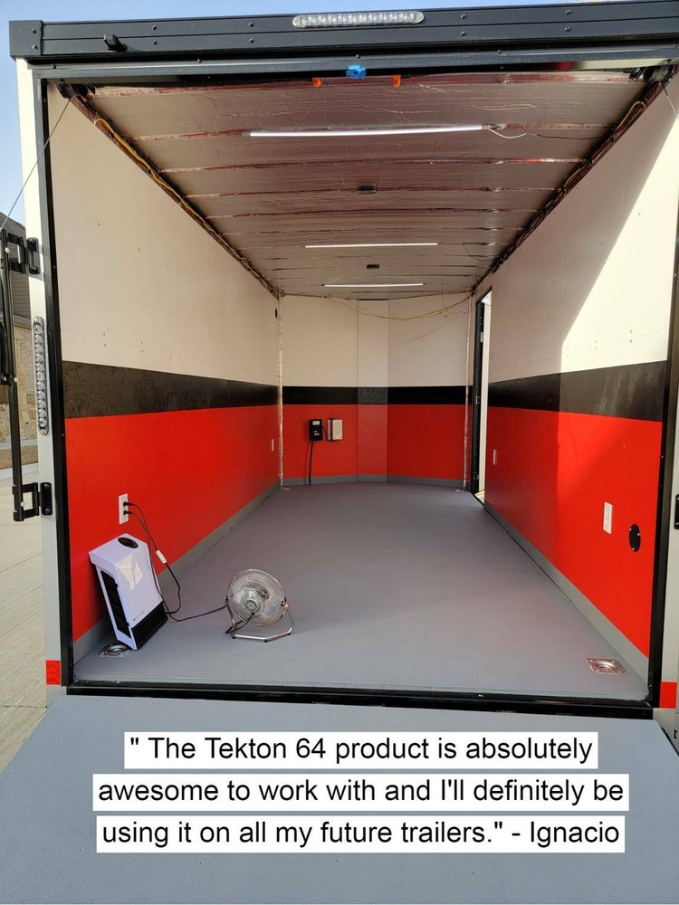 Trailer Floor Paint Coating Fast Drying Protection Easy to Apply Roll On Coating