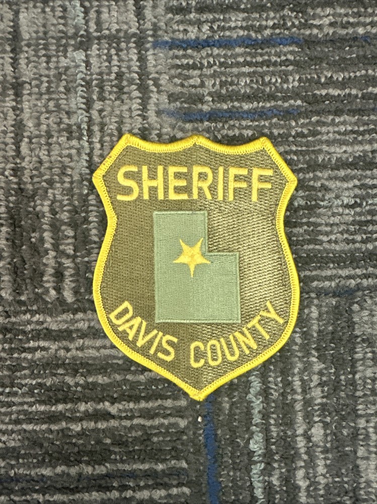 Davis County Utah Sheriff Patch - FREE TRACKED US SHIPPING !