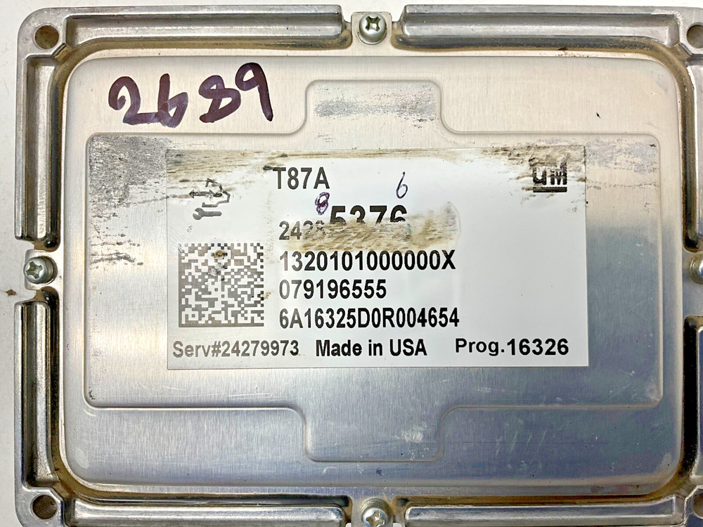 2017 CHEVY SILVERADO 3500 TCM TRANSMISSION CONTROL MODULE OEM 24285376
