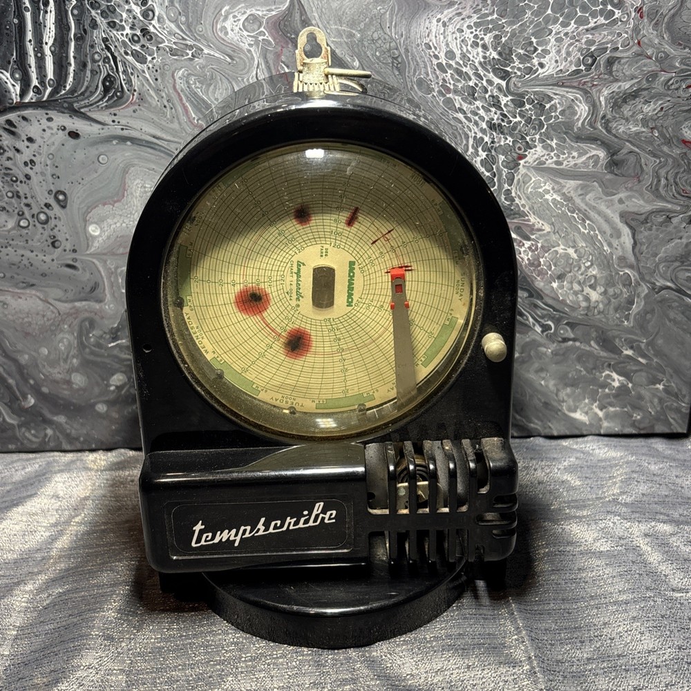 Bacharach Tempscribe Temperature Chart Recorder.