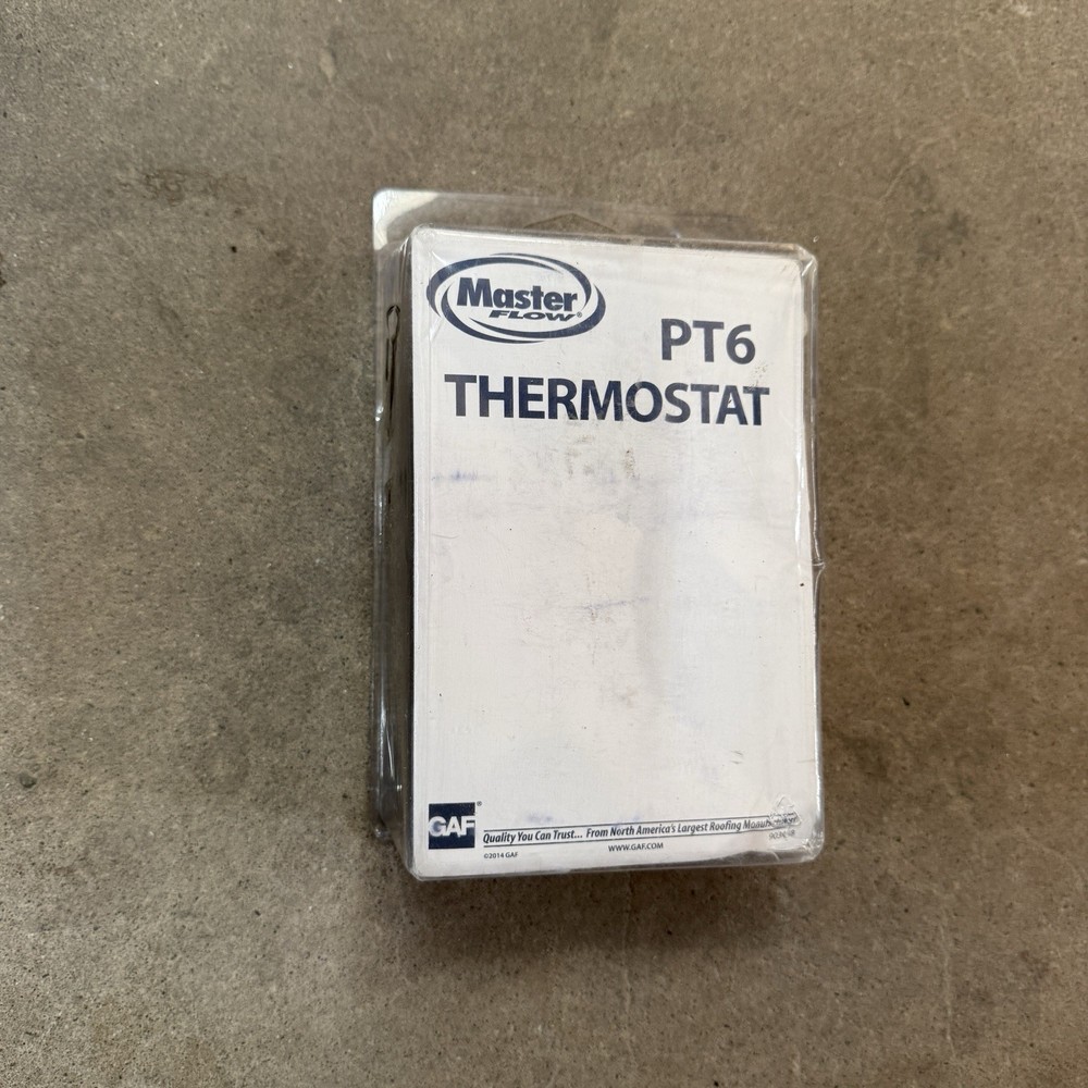 GAF Master Flow Manually Adjustable Thermostat, Model PT6