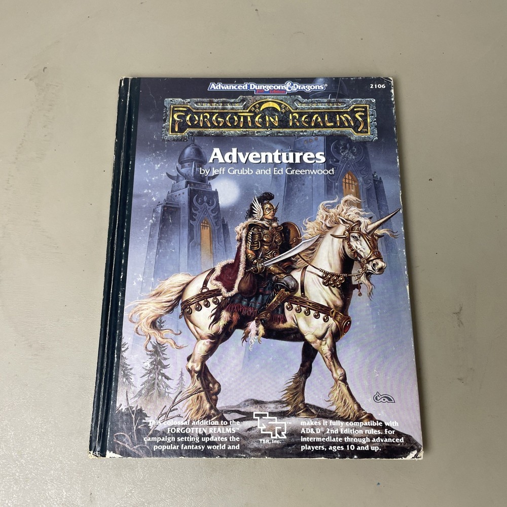 TSR Forgotten Realms Forgotten Realms Adventures