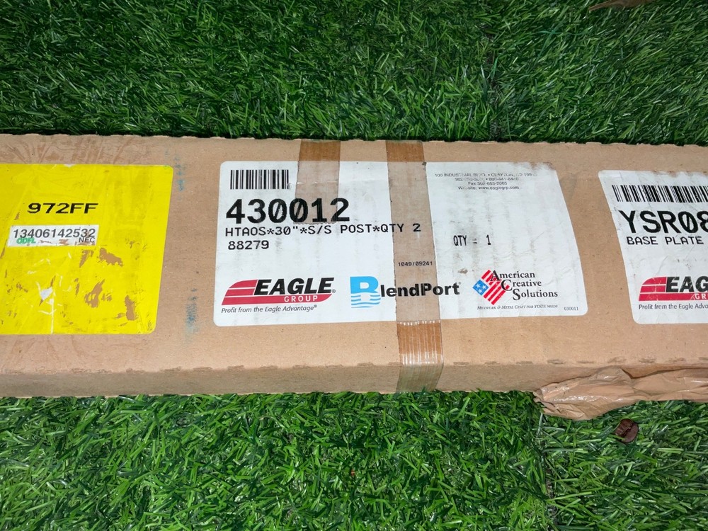 Eagle Group 430012 Flex-Master 30 Post Set Overshelf System Hot Tables 1547 3A