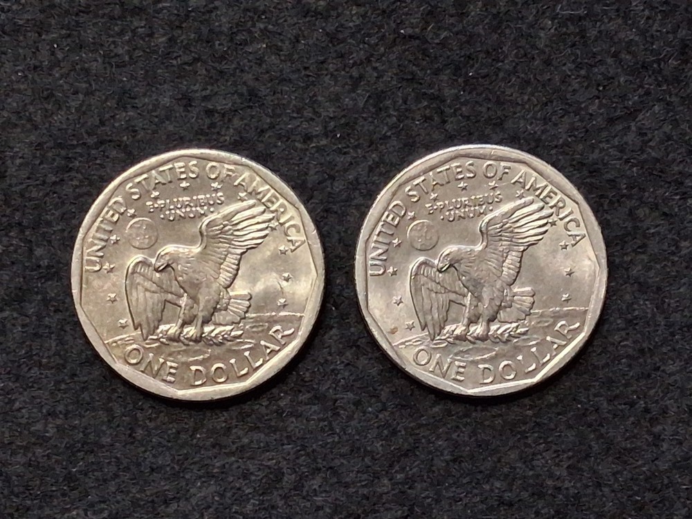 1979 P Susan B Anthony Dollar (2 coins)