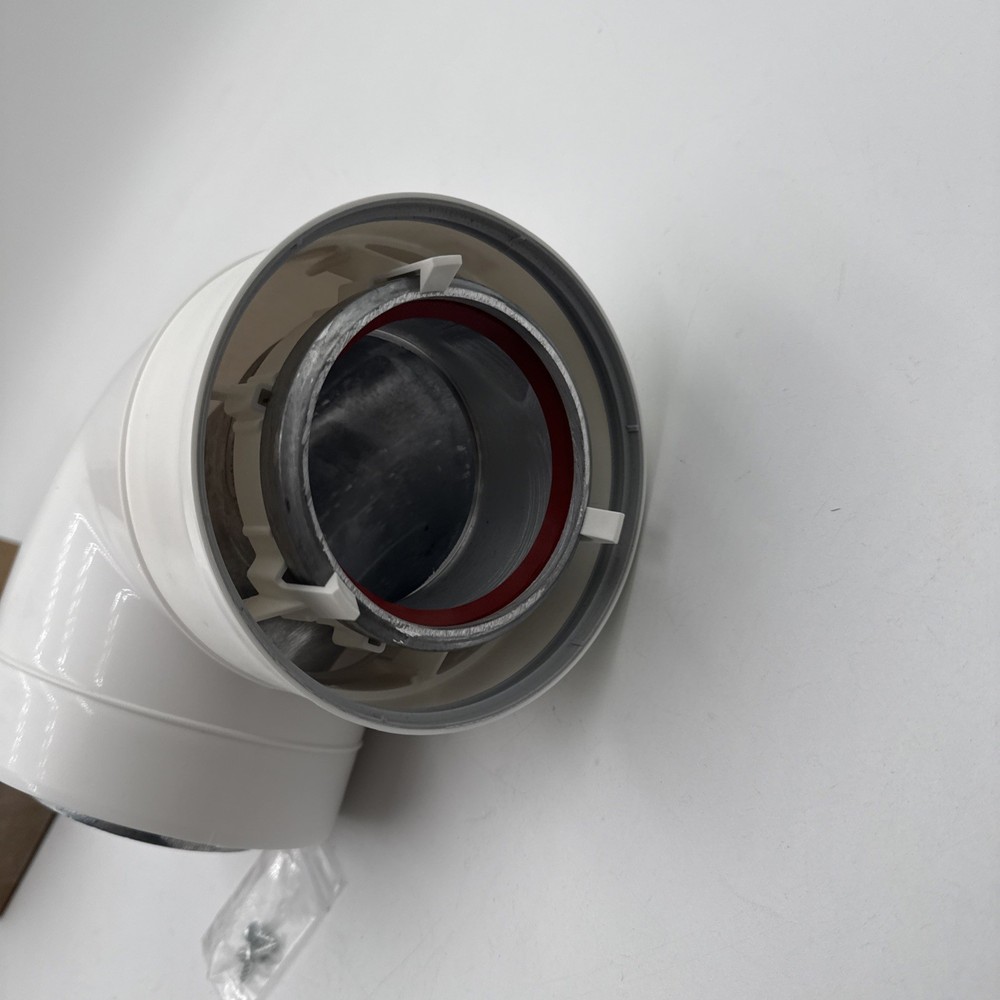 90° Vent Elbow 224063 224063C 3/5 Concentric Pipe Rinnai Tankless HVAC Vent