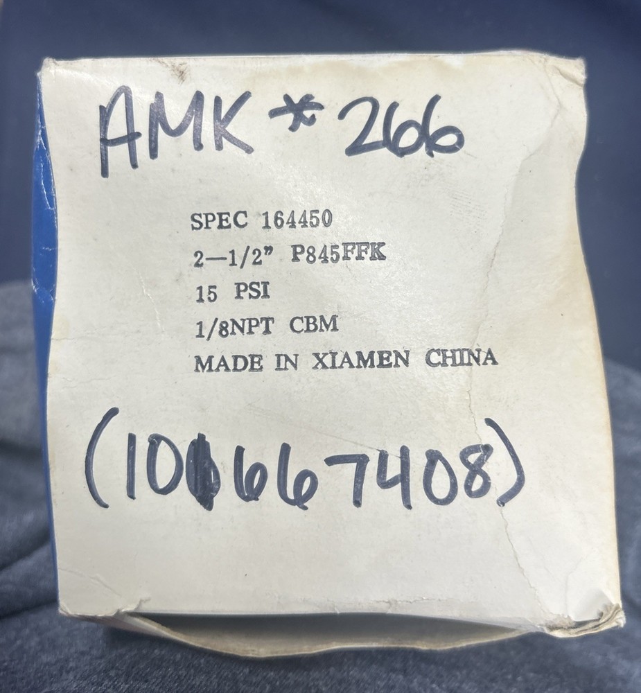USG P845FFK Pressure Gauge 2-1/2”