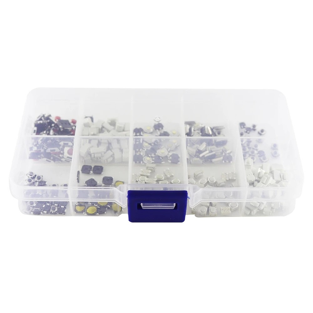 10 Specifications 100pcs Switch Keypad 6mm*6mm*3.1mm 10 Types
