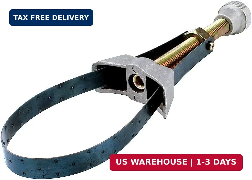 Yerbay Adjustable Oil Filter Wrench Removal Tool 60-120mm Diameter Adjustable Ca